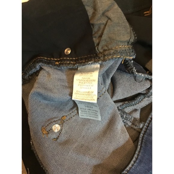 Wit & Wisdom “Ab”solution Jeans NWT Size 16W Democracy - Picture 9 of 12